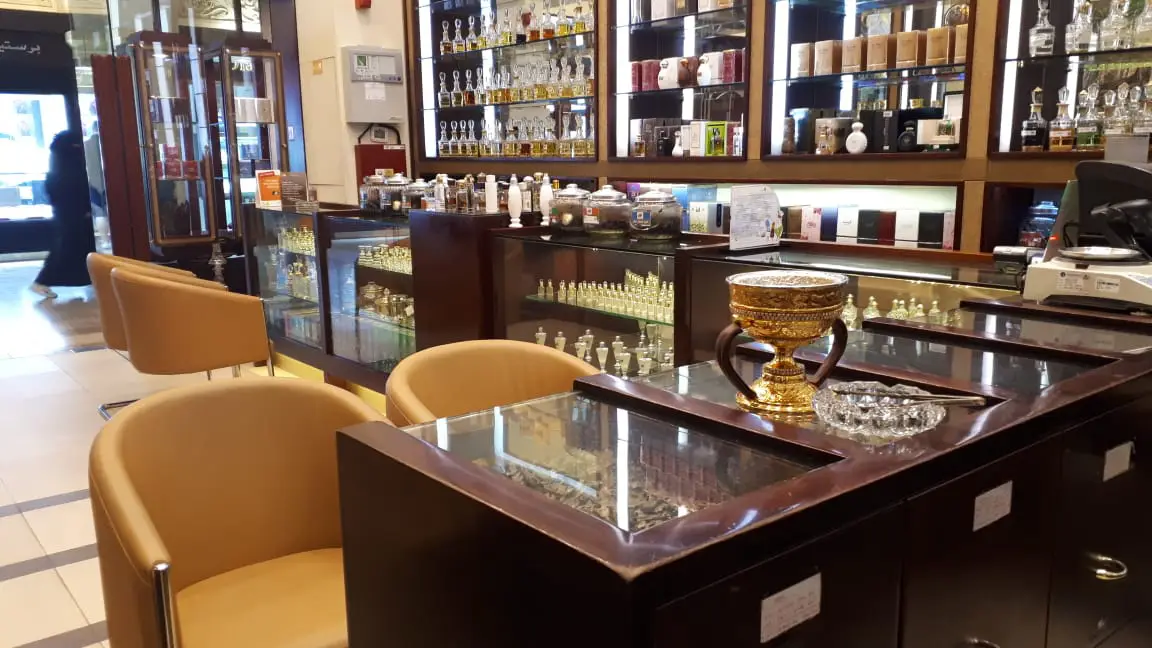 Exotic Oud Boutique Interior